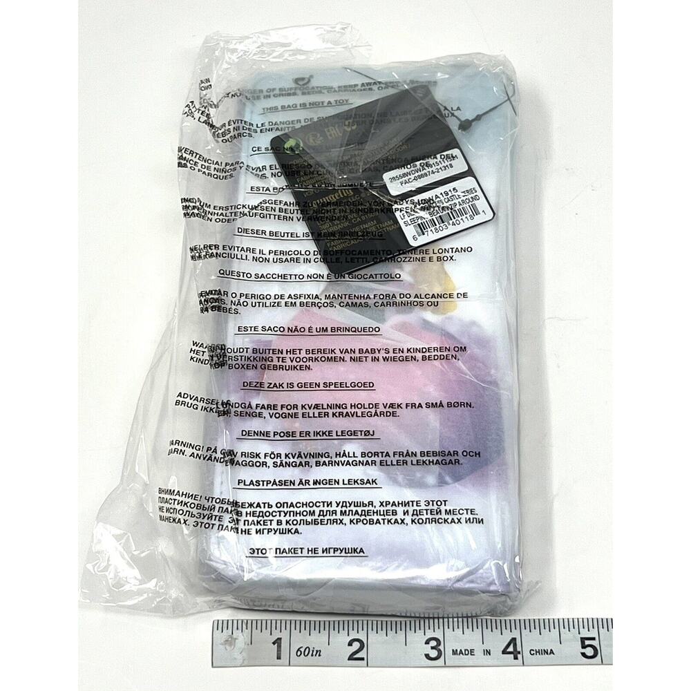 Loungefly Disney Princess Sleeping Beauty Wallet Castle Scene Zippered NWT - Picture 7 of 7